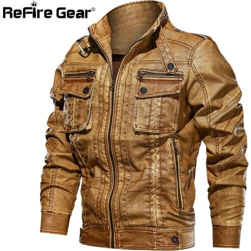 Мужские куртки пилоты ReFire Gear China At AliExpress