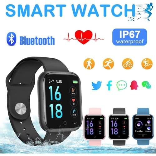 2020 New Smart Watch Men Women Fitness Tracker Sport Watch Android IOS Sport Heart Rate Monitor Full Touch Smartwatch Wristband