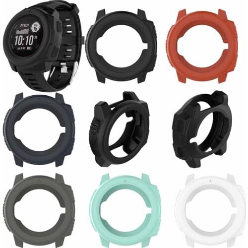 Light-weight soft silicone Protector Case Protective Case Cover For Garmin Instinct Sports Watch Ultra-Slim Full frame New
