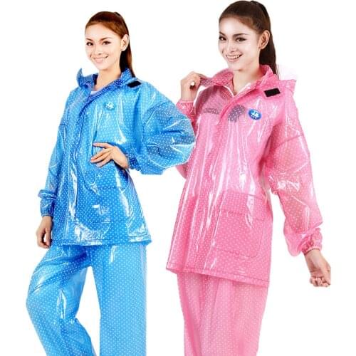 Waterproof Motoraycle Raincoat Suit Outdoor Poncho Travel Polyester Cover Durable Rain Raincoat Senhoras Raincoats Rain Gear R5C