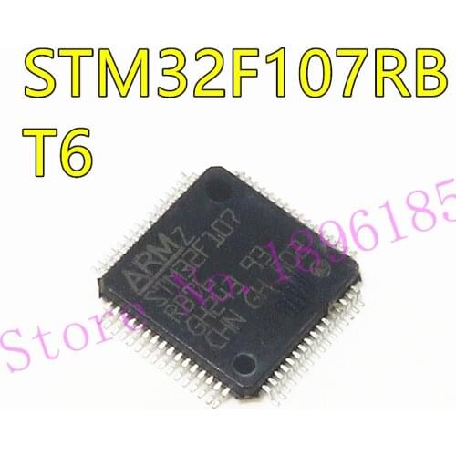 1pcs/lot STM32F107RCT6 STM32F107RBT6 STM32F107 QFP64 In Stock