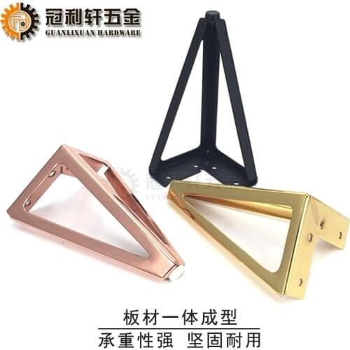 4pcs 15cm Heavy duty Furniture support leg Metal Hairpin Legs for TV Cabinet Table Sofa Foot Pad Protection Furniture Parts