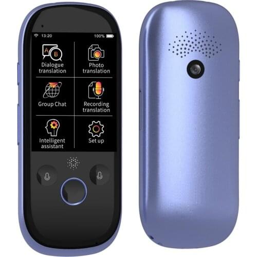 Asher Original Products Touch Screen 77 Languages Portable Instant Offline Voice Pocket Language Translator Device K1 Pro