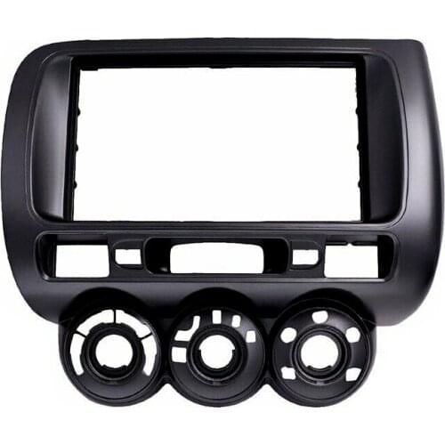 CITALL Car Radio Fascia Stereo Dash Panel Frame Fit For Honda Jazz 2002 2003 2004 2005 2006 2007 2008 Left Hand Drive