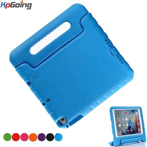 For Ipad 2018 Case Kids Eva 9.7 Inch Hand-held ShockProof EVA Cover Handle Stand for Ipad 6th Generation Case for IPad Air 1 2
