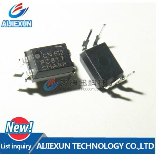 50Pcs PC817C DIP4 High Density Mounting Type Photocoupler in stock 100%New and original