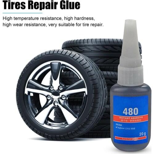 Quick Repair And Vulcanization Tires Repair Glue Waterproof Powerful Solution Waterproof High Temperature Resistance Safe Easy