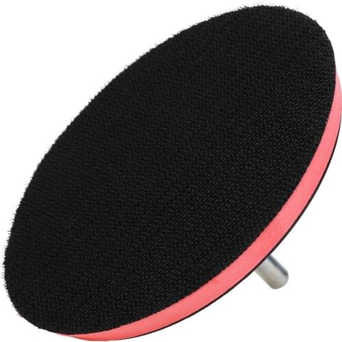 Mayitr 1pc 5 inch 125mm Rubber Backing Pad + M14 Drill Thread Polishing Sanding Angle Grinder High Quality