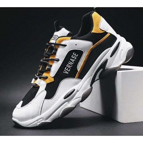 2020 Autumn New Hot Sports Shoes Mens Comfortable Breathable Mesh Trend Lace-up Mens Running Shoes Casual Sneakers21