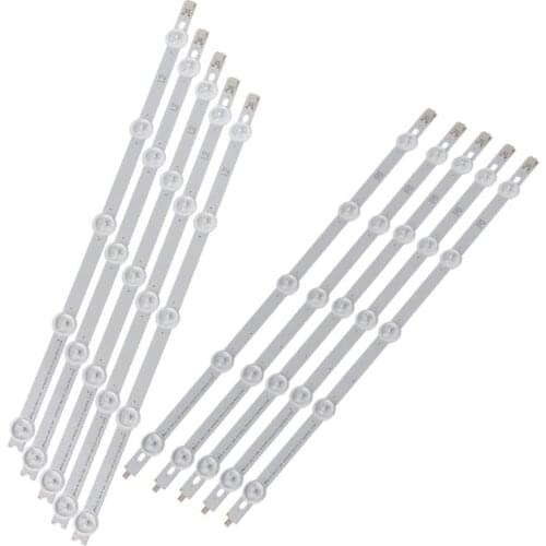 2021 New 10pcs/set Backlight Strip 5 and 5 Lamps Bar For 42LN Inch TV 42LN540V 42LN613V