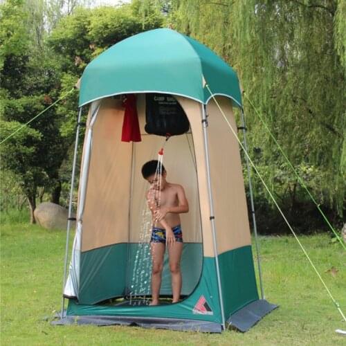 Outdoor Bathing Showering Tent, Anti-translucent Changing Clothes, Bathing, Warm Mobile Toilet, Bathroom, Fishing And Sunscreen