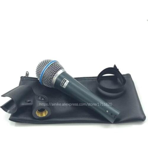 Handheld karaoke wired dynamic microphone for sm 58 57 Beta58a beta58 bm800 pc saxophone lecture church teacher sing mic