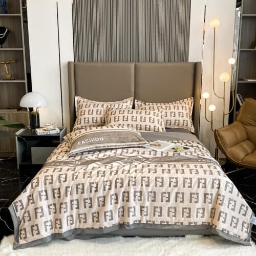 Super Silky cool summer duvets flower print quilt quilted comforter home bed covers Bedspread on the bed luxury summer blanket