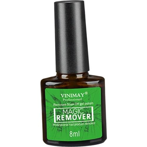 8ml Nail Polish Remover,Easily & Quickly Removes Soak-Off Gel Polish,Don't