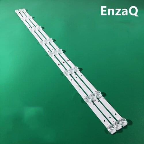 LED Backlight strip bar 8 lamp for 43" TV CC02430D738V04 43E20 3X8 8S1P 1410 0D20 3PCS