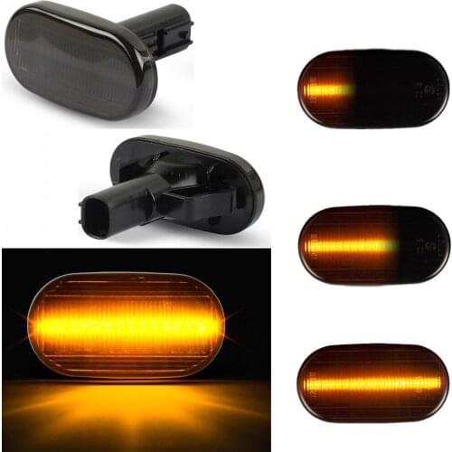 2PCS Led Dynamic Side Marker Blinker Turn Signal Indicator Repeater Light For SUZUKI JIMNY JB64W JB74 JB23 ジムニー/JB64 1999-2019