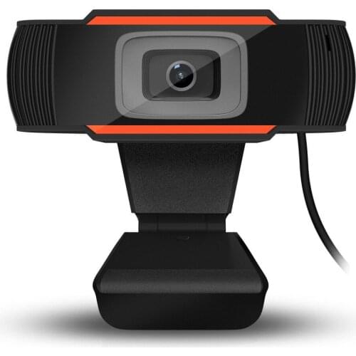 720P Webcam Computer USB Camera with Microphone For Live Streaming Online Teaching Video Calling, Conferencing, Gaming