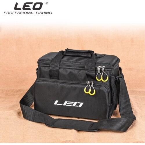 Waterproof Fishing Bag Large Capacity Multifunctional Lure Fishing Tackle Pack Outdoor Shoulder Bags 32x23x20cm