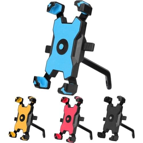 360 Rotatable Bike Mobile Phone Holder Adjustable Bicycle Holder Non-slip MTB Phone Mount Stand Cycling Bracket Bike Equips