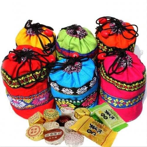 16 Different Flavors Slimming Tea Chinese Herbal Flower Puer Tea High Quality Gifts Each tea three pieces