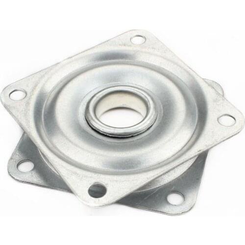 2 Inch Swivel Plate 360 Degree Rotating Turntable Furniture Hardware Swivel Plate For Display Rack Stand, Jewelry Boxes, Crafts