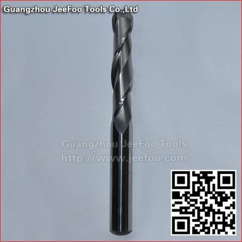 20*100*200L Solid Carbide Two Flutes Ball Nose End Mills, CNC Milling Cutter, Router Bits,PVC, Machine Tool