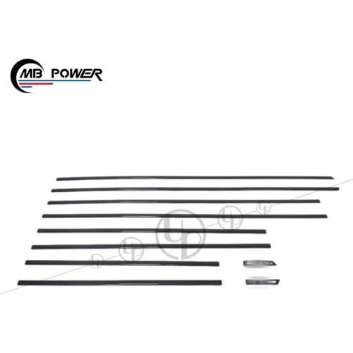 2019 G class w464 G63 G500 G500 side molding trims for w464 g500 g63 black and carbon finber molding trim kit with AG logo