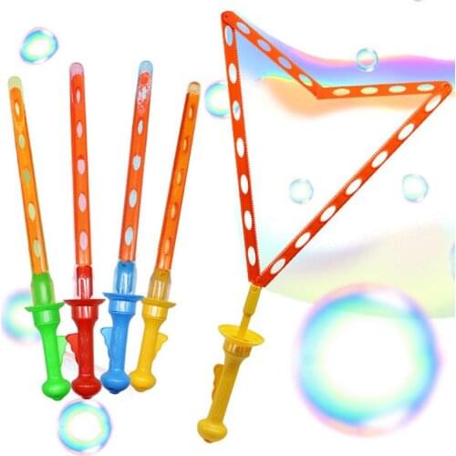 46CM Large Bubble Western Sword Shape Bubble Sticks Kids Soap Bubble Toy Outdoor Toy