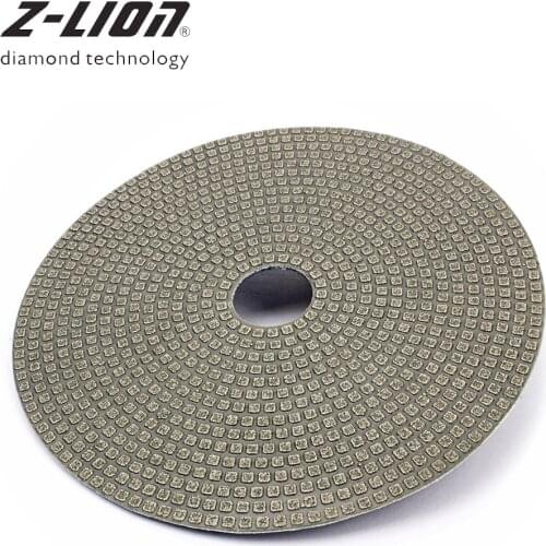 Z-LEAP 5 Inch 125mm 1 Piece Diamond Polishing Tool Granite Marble Concrete Glass Ceramic Tile Abrasive Wheel Grinding Disc