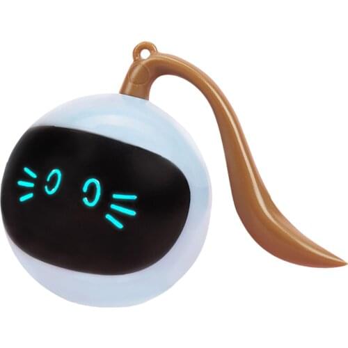 Automatic Rolling Ball Toy r Cat Kitty Pet Entertainment Toy Cat Ball Toy
