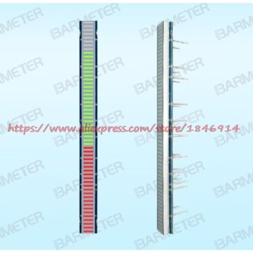 BL56-1005MD 56 sections of red double color LED bargraph display devices, 100mm long