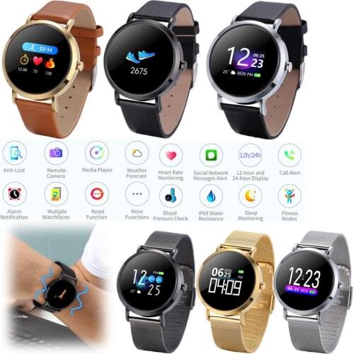 Bluetooth Smart Watch Fitness Tracker Heart Rate Monitor Sleep Monitor Phone Mate for Samsung iPhone Huawei LG