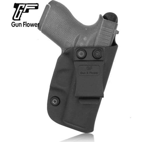 Gun&Flower Glock 26/27/33 Concealed Carry Kydex Holster 9mm Fast Draw Inside Waistband Pouch Pistol Case Accessories
