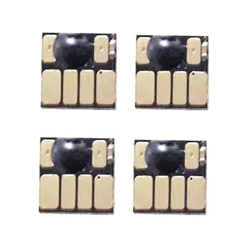 CISSPLAZA 10sets High Quality ARC Chips compatible for HP 10 82 for DesignJet 500 800 printer refillable ink cartridges and CISS