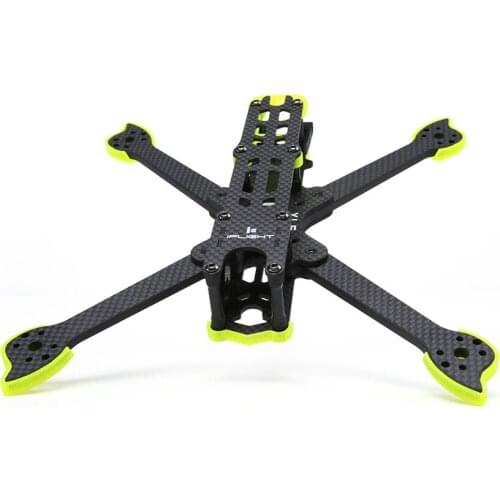 IFlight XL5 V5.1 True X FPV Freestyle 5inch Carbon Fiber Frame Kit 240mm Wheelbase TPU Crash-guards Motors with LED Can Instal