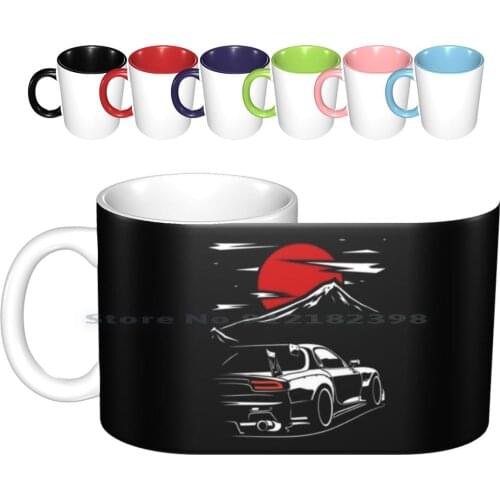Mazda Rx7 | Haruna Ceramic Mugs Coffee Cups Milk Tea Mug Mazda Rx7 Rx 7 Rx 7 Fd 3s Fs3s Rx8 Rotor Rotary Rotory Type Rz