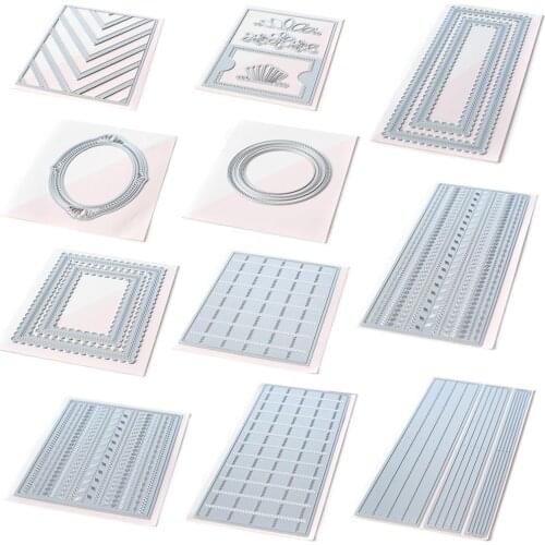 MT Craft metal cutting dies cut die mold Various shapes of frames Scrapbook paper craft knife mould blade punch stencils dies