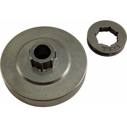 Drum Rim For Chinese Chainsaw 4500 5200 5800 45CC 52CC 58CC Sprocket 3/8 7T Engine Latest Useful New