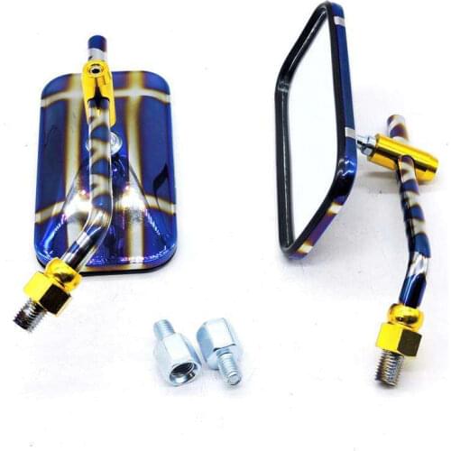 Refitting Burning Titanium Color Rearview Mirrors for Niu N1 N1s Nqi