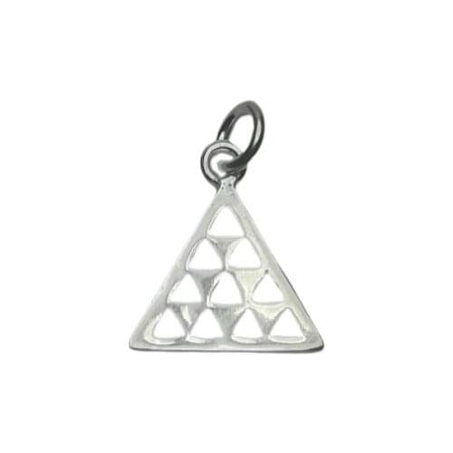 Pendant Silver 925 painted CANARIA GUANCHE CALADA silver plated brand OSNOR