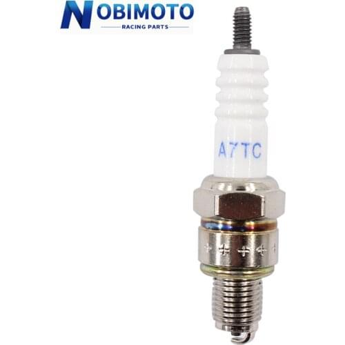 High Quality 65mm Spark Plugs LG A7TC Fit For GY6 50-200C/Make in China Engine 50-160cc/Modified 40-6 Engine GT406