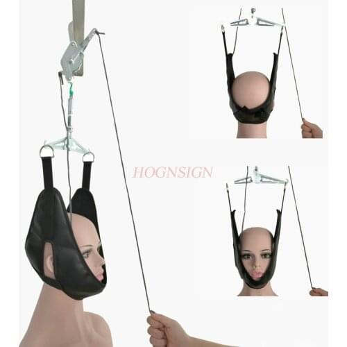 High quality neck stretching devices Head Cover Cervical Stretch Home Tractor Cervix Stretching Device Massage Care Tool