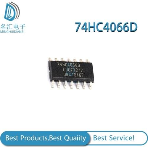 10PCS 74HC4066D SOP14 74HC4066 SOP SN74HC4066DR SOP-14 SMD new and original IC