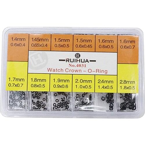 1000pcs Mini O- Watch Crown Watch Repair Tools Accessories Replacement