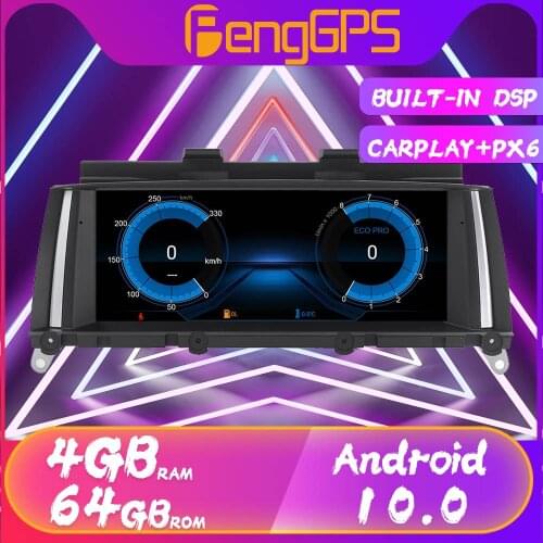 128G Android 8.8 PX6 DSP For BMW X3 X4 2014 - 2016 Car DVD GPS Navigation Auto Radio Stereo Video Multifunction CarPlay HeadUnit
