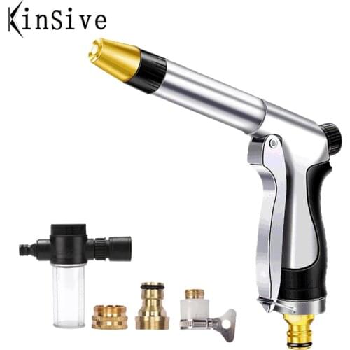2020 New Garden Spray Gun Hidrolavadora Water Guns High-Pressure Washer Nozzle Garden Watering Hose Foam Sprinkler Spuitpistool