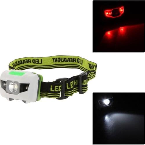 3 Modes 3W Mini Headlight 3 LED Headlamp Flashlight Lamp Head Torch Camping New