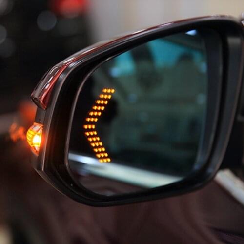 2pcs Car LED Rear Mirror Light for Mercedes Benz AMG W211 W203 W204 W210 W124 W202 CLA W212 W220 W205 W201