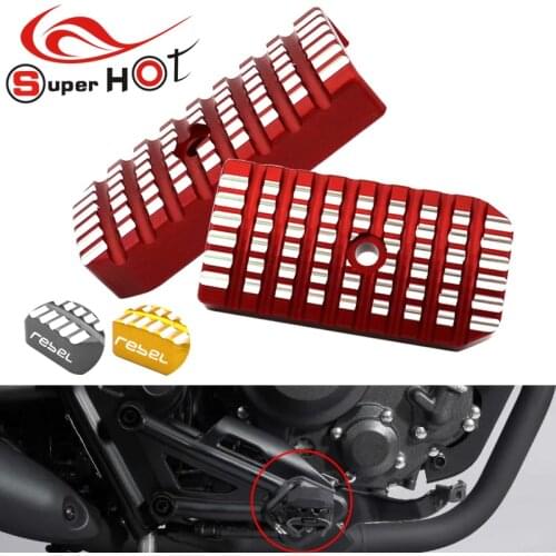 For Honda Rebel500 Rebel300 CMX500 CMX300 Rebel CMX 500 300 Accessories Billet Wide Foot Pegs Pedals Footrest Enlarge Footpeg