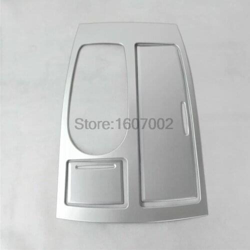 For Nissan Armada Patrol Royale Nismo Y62 2016 2017 2018 ABS plastic stick gear base pedestal trim car auto wagan cover styling